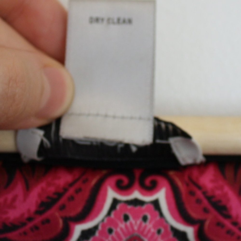 95% Silk boat neck kimono sleeve metallic waist to - Picture 7 of 8